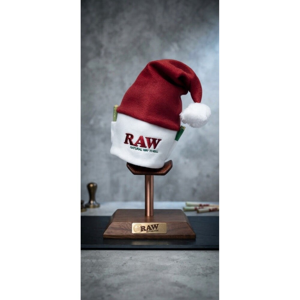 RAW Santa Hat - Limited Edition Holiday Rolling Papers Christmas Hat Brand New